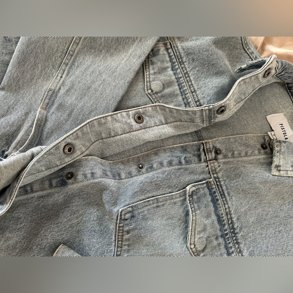 pistola Light Blue Denim Jean Jacket - Picture 9 of 13